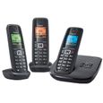 Téléphone fixe GIGASET A510A TRIO Noir