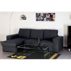 CANAPE FABB Canapé d'Angle convertible Gris