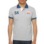 POLO DEELUXE Polo Club Homme Gris