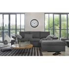  TANGUI canapé d'angle convertible gris