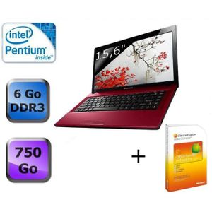 ORDINATEUR PORTABLE Lenovo IdeaPad G580 MAAH4FR + Office 2010 Famille