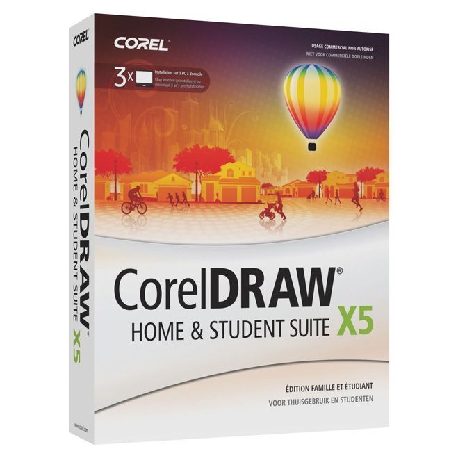 COREL DRAW HOME & STUDENT SUITE X5 / Logiciel PC Achat / Vente