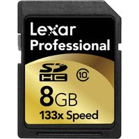 CARTE MEMOIRE LEXAR Carte SD 8 Go Classe 10
