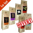 CAFÉ - CHICORÉE Café moulu aromatisé 4x250g + 2 OFFERTS !