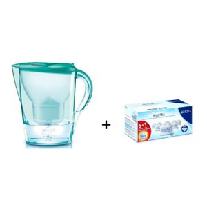 CARAFE FILTRANTE BRITA Marella Menthe + Cartouche