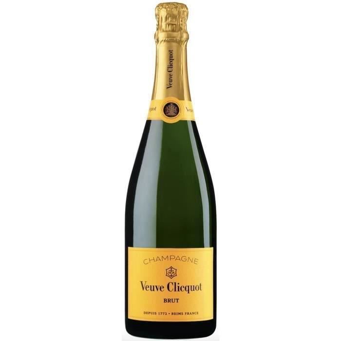 Champagne Veuve Clicquot Brut "Carte Jaune - Achat / Vente Champagne ...