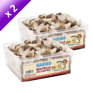 CONFISERIE DE SUCRE HARIBO Cola Mistral 210 pièces  (x2)