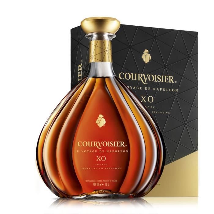 Cognac Courvoisier XO "Le Voyage de Napoleon" 70cl 40° coffret Achat / Vente digestif eau de