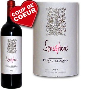 VIN ROUGE Pessac Léognan "Sensations" par André Lurton 2007