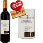 VIN ROUGE Domaine Baptiste Boutès Minervois 2008