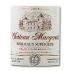VIN ROUGE Château Margerots Bordeaux Supérieur 2008