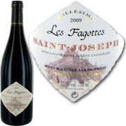VIN ROUGE Les Fagottes Saint Joseph 2009