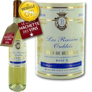 VIN BLANC Les Raisins Oubliés Côtes de Bergerac 2010