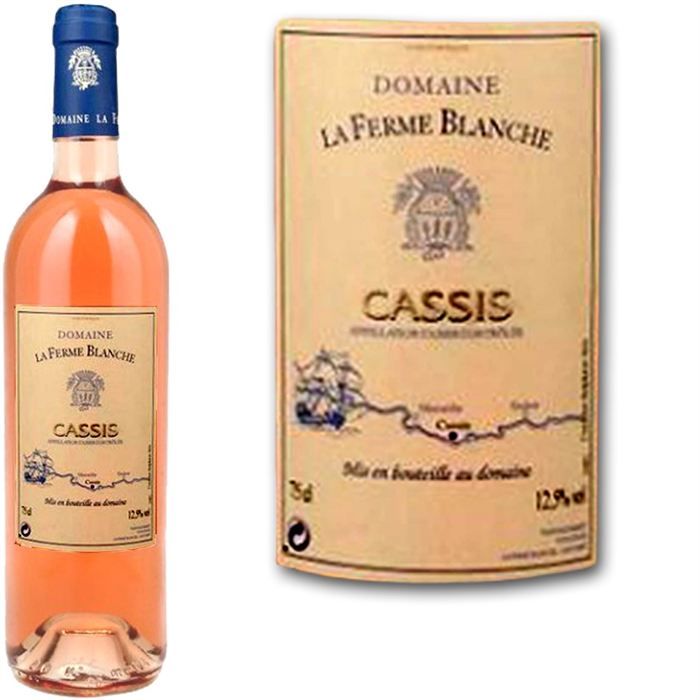 domaine de la ferme blanche cassis rosé 2011 Achat / Vente vin rose