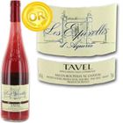 VIN ROSE Les Esperelles d'Aqueria Tavel 2012