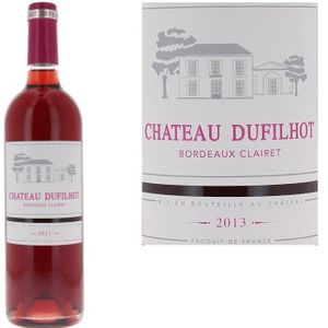 VIN ROSE Château Dufilhot Clairet 2013 AOC Bordeaux Clai... VIN ROSE Château Dufilhot Clairet 2013 AOC Bordeaux Clai...