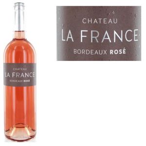 VIN ROSE Château La France 2013 Bordeaux Rosé x1 VIN ROSE Château La France 2013 Bordeaux Rosé x1