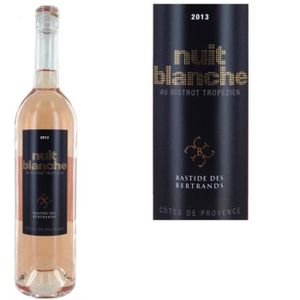 VIN ROSE Nuit Blanche Côtes de Provence Rosé 2013 x1 VIN ROSE Nuit Blanche Côtes de Provence Rosé 2013 x1