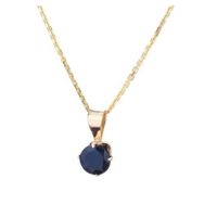 SAUTOIR ET COLLIER OR ECLAT Collier Or 375° Saphir SAUTOIR ET COLLIER OR ECLAT Collier Or 375° Saphir