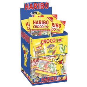 CONFISERIE DE SUCRE HARIBO Croco Pik 30 Mini Sachets