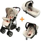 POUSSETTE-CHASSIS POUSSETTE BAMBISOL Trio Illico Safari