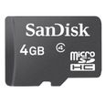 CARTE MEMOIRE SANDISK MicroSD 4Go