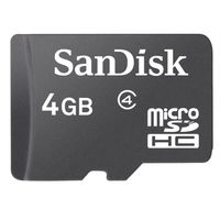 CARTE MEMOIRE SANDISK MicroSD 4Go
