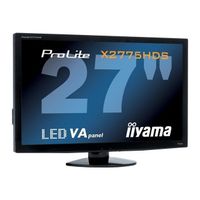 ECRAN PC IIYAMA ProLite X2775HDS