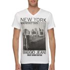T-SHIRT BIAGGIO T-Shirt Newyorkos Homme Blanc