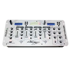AMPLIFICATEUR IBIZA DJ M103 USB W Table de mixage