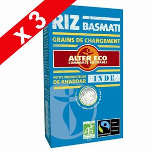 Riz Basmati Bio 500g par 3