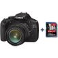 APPAREIL PHOTO NUMERIQUE Pack CANON EOS 550D + EF-S 18-55mm + SD 8Go