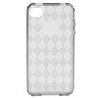 HOUSSE / ETUI / COQUE / FACADE / BIJOUX DE PORTABLE ENJOY Coque silicone iPhone 4/4S Diamants Noir