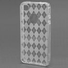 HOUSSE / ETUI / COQUE / FACADE / BIJOUX DE PORTABLE ENJOY Coque silicone iPhone 4/4S Diamants