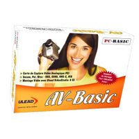 CARTE D'ACQUISITION AUDIO  -  VIDEO PC-Basic Carte de capture analogique AV-Basic
