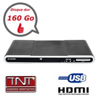 RECEPTEUR TV-TNT Recepteur TNT SAT / HD / Double Tuner / DD 160Go