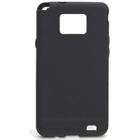 HOUSSE / ETUI / COQUE / FACADE / BIJOUX DE PORTABLE ENJOY Coque Silicone Samsung Galaxy S II Noir