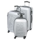  DISNEY MICKEY Set de 3 valises trolley 4 roues