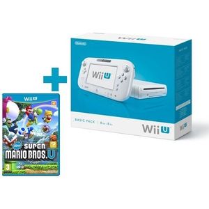 JEUX WII U WII U BASIC PACK BLANC+ NEW SUPER MARIO BROS U