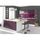 ULTRA Ilot de cuisine L 2 m - Aubergine