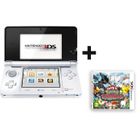  3DS BLANC ARCTIQUE + SUPER POKEMON RUMBLE