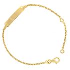 BRACELET - GOURMETTE RÊVE DE DIAMANTS Gourmette 9ct Enfant