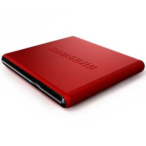 LECTEUR  -  GRAVEUR OPTIQUE EXTERNE Samsung SE-S084D/TSRS Rouge
