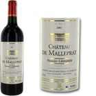 VIN ROUGE Château de Malleprat Pessac Léognan 2001