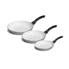 POELE - SAUTEUSE - MANCHE DE POELE Rondine Set de poêles 18/22/26 cm ceramique