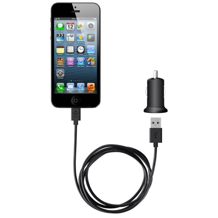 Chargeur allume cigare iphone 5