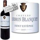 VIN ROUGE Château Andron Blanquet Saint Estèphe 2007