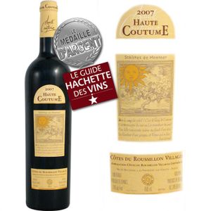 VIN ROUGE Haute coutume Schistes de Montner 2007 VIN ROUGE Haute coutume Schistes de Montner 2007