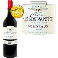 VIN ROUGE Château Haut Mont Saint Fort Bordeaux 2008