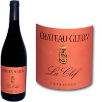 VIN ROUGE Château Gléon "La Clef" Corbières 2009